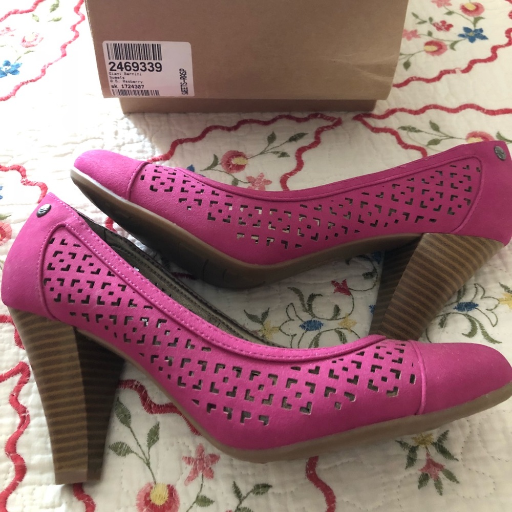 Cute pink shoes